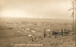 Birdseye View Elma, WA Postcard Postcard Postcard