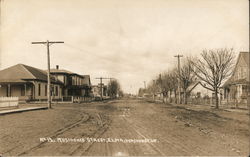 Residence Street Postcard