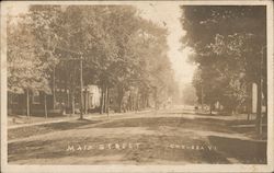 Main Street Postcard