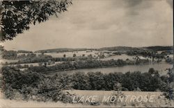 Lake Montrose Pennsylvania Postcard Postcard Postcard