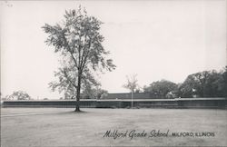 Milford Grade School Illinois Postcard Postcard Postcard