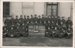 Group of Soldiers, 1939 Czechoslovakia Postcard Postcard Postcard