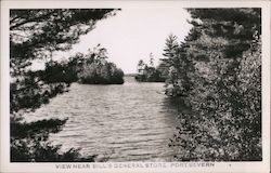 View Near General Store Port Severn Postcard