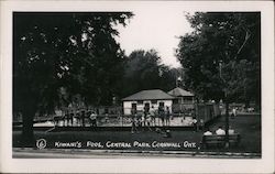 Kiwani's Pool, Central Park Postcard