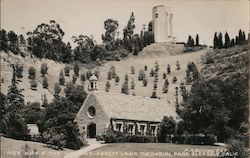 Wee Kirk O' The Heather-Forest Lawn Memorial Park Postcard