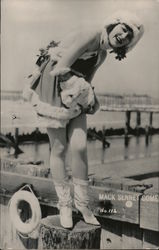 Mack Sennett Comedies Girl #112 Swimsuits & Pinup Postcard Postcard Postcard