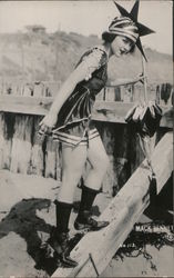 Mack Sennett Comedies Girl #113 Postcard