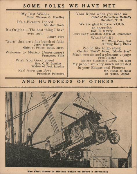 America's Greatest Ex-Soldier Travel Wagon Fold Out PC