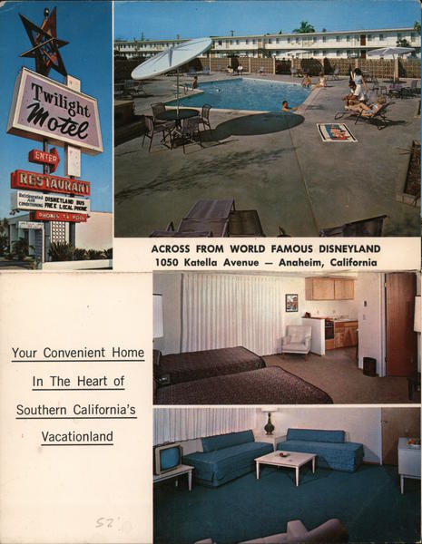 Twilight Motel Anaheim California