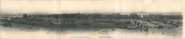 Panorama of Russian St. Dairen (Dalian) China