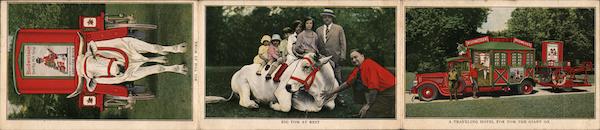 Anheuser-Busch Big Tom Giant Ox Rare 3-fold Advertising