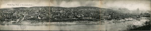 Bird's Eye View of Braddock Pennsylvania