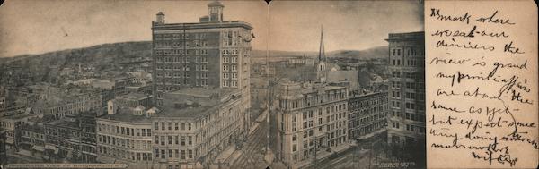 Panoramic View of Binghamton New York