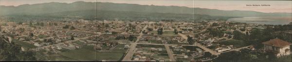 Panorama of Santa Barbara California