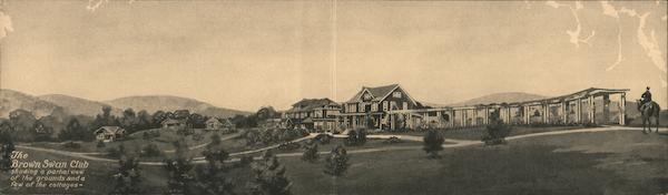 The Brown Swan Club Grounds and Cottages Schroon Lake New York