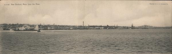 New Bedford from the Acushnet River Massachusetts