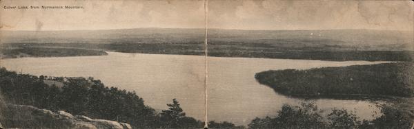 Culver Lake, from Normanock Mountain Frankford New Jersey