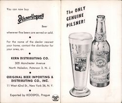 Pilsner Urquell Beer Large Format Postcard