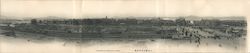 Panorama of Russian St. Dairen (Dalian) Large Format Postcard