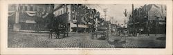 Old Home Week, at Norwegian Street Looking North on Centre Pottsville, PA Large Format Postcard Large Format Postcard Large Format Postcard