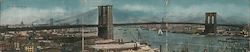 The Brooklyn Bridge New York, NY Large Format Postcard Large Format Postcard Large Format Postcard