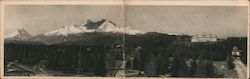 Tatra Mountains, Grandhotel Praha, Slavkovsky Stit Large Format Postcard