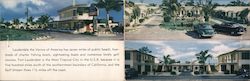 Jones Sun Court Apartments and Motel Large Format Postcard