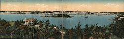 Panorama Hamilton, Bermuda Large Format Postcard Large Format Postcard Large Format Postcard