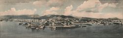 Rare: Panorama of Honolulu Large Format Postcard