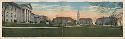 South on the Quadrangle, Cornell University Large Format Postcard