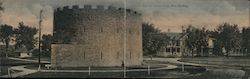 Lower Post and Round Tower, Fort Snelling Minnesota Large Format Postcard Large Format Postcard Large Format Postcard