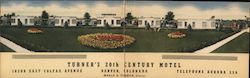 Turner's 20th Century Motel Denver, CO Large Format Postcard Large Format Postcard Large Format Postcard