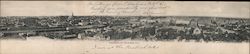 Panorama of Oklahoma City Large Format Postcard