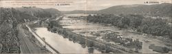 Harpers Ferry Landscape Large Format Postcard