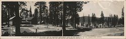 Huntington Lake Lodge Large Format Postcard