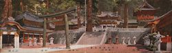 A Complete View of Nikko - Yomeimon Gate to the Toshogu Shrine Large Format Postcard