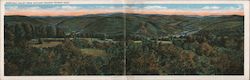 Deerfield Valley from Outlook Heights Tourist Shop Massachusetts Large Format Postcard Large Format Postcard Large Format Postcard