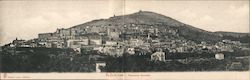 General View of Palestrina, Sanctuary of Fortuna Primigenia Italy Large Format Postcard Large Format Postcard Large Format Postcard