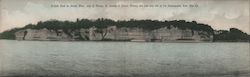 Buffalo Rock on Illinois River, west of Ottawa, Ill. Large Format Postcard Large Format Postcard Large Format Postcard