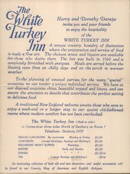 The White Turkey Inn Danbury, CT Large Format Postcard Large Format Postcard Large Format Postcard