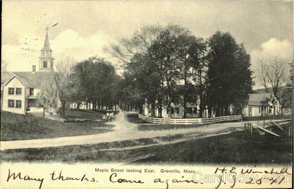 Maple East Looking East Granville Massachusetts