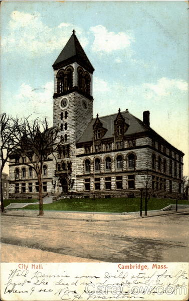 City Hall Cambridge Massachusetts