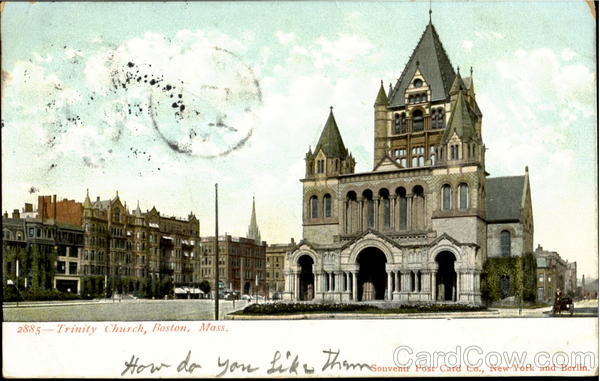 Trinty Church Boston Massachusetts