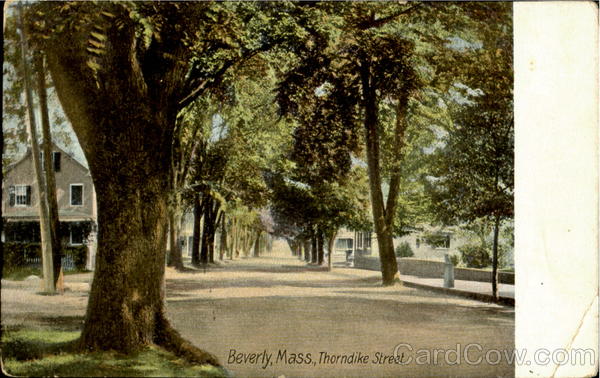 Thorndike Street Beverly Massachusetts
