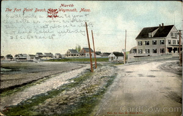 The Fort Point Beach Weymouth Massachusetts