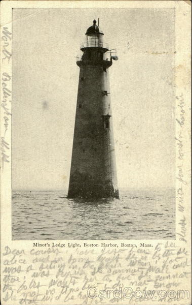 Minot's Ledge Light, Boston Harbor Massachusetts