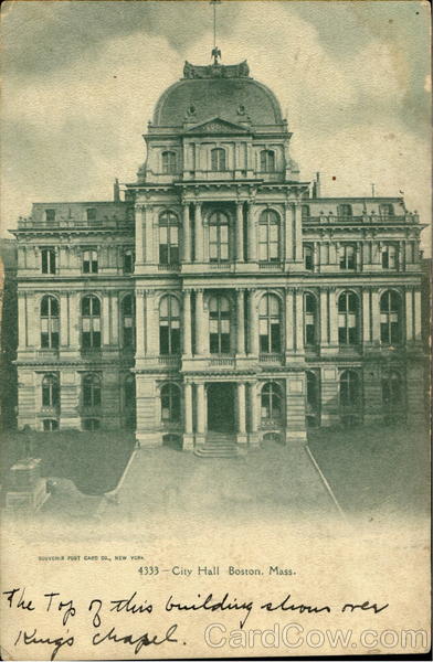 City Hall Boston Massachusetts