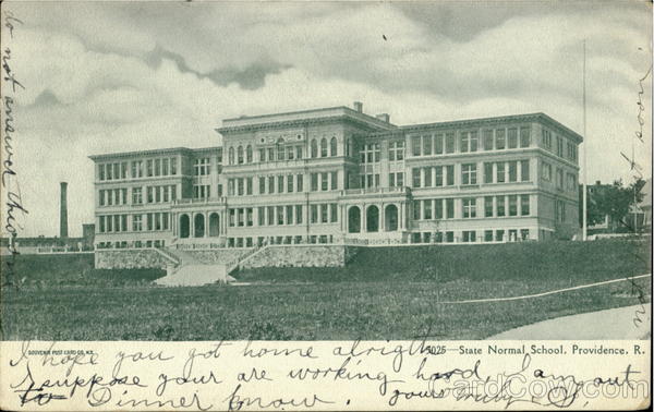State Normal School Providence Rhode Island