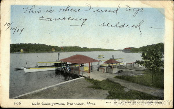 Lake Quinsigamond Worcester Massachusetts