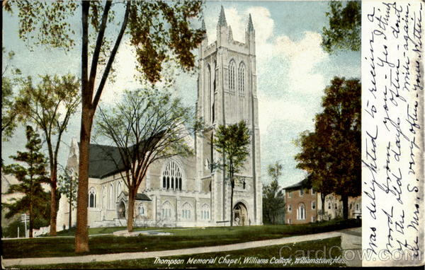 Thompson Memorial Chapel, Williams College Williamstown Massachusetts